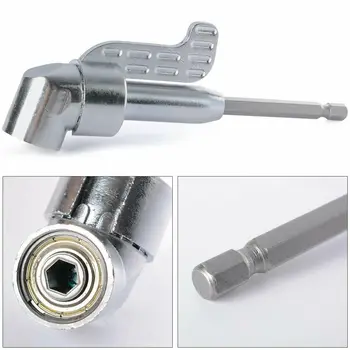 

90° Right Angle Drill Driver Extension Power Screwdriver Socket Device Adapters