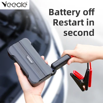 

Veecle Car Jump Starter 12V 800A Starting Device Battery Power Bank Auto Buster Emergency Booster Car Charger Start-up For Car