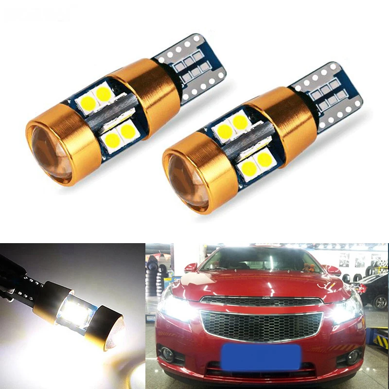 Автомобильный габаритный фонарь BOAOSI 2x T10 LED W5W для Chevrolet Cruze Aveo Captiva Lacetti Sail Sonic