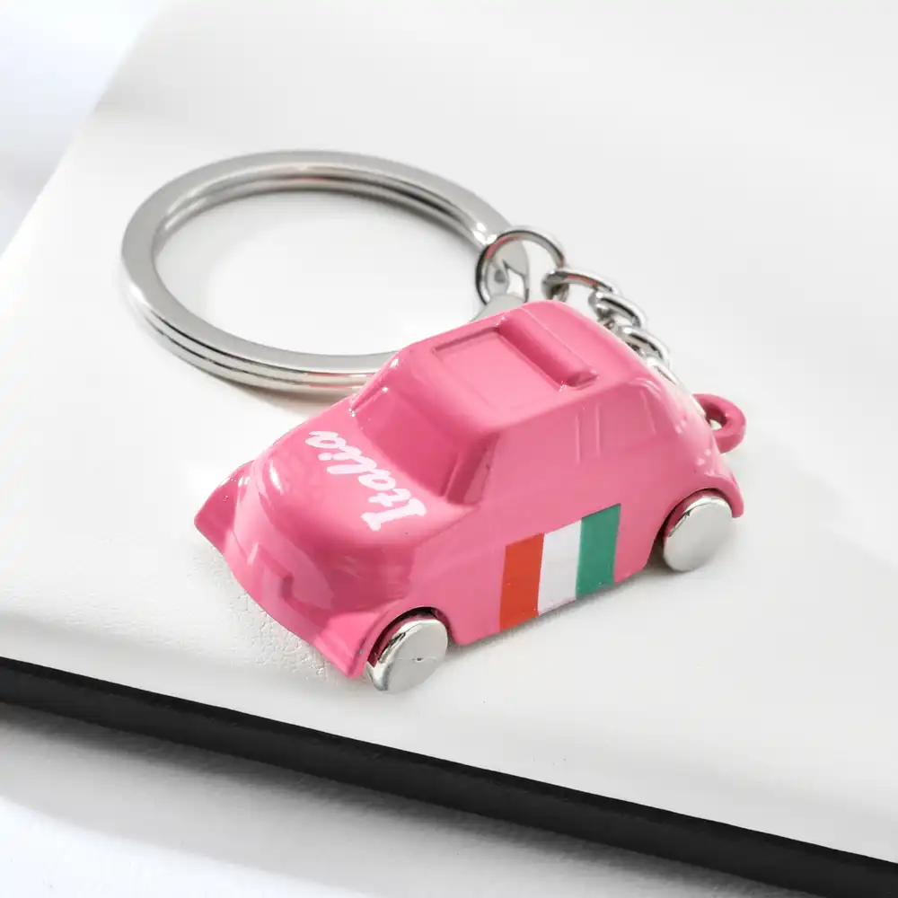 small pink toy cars
