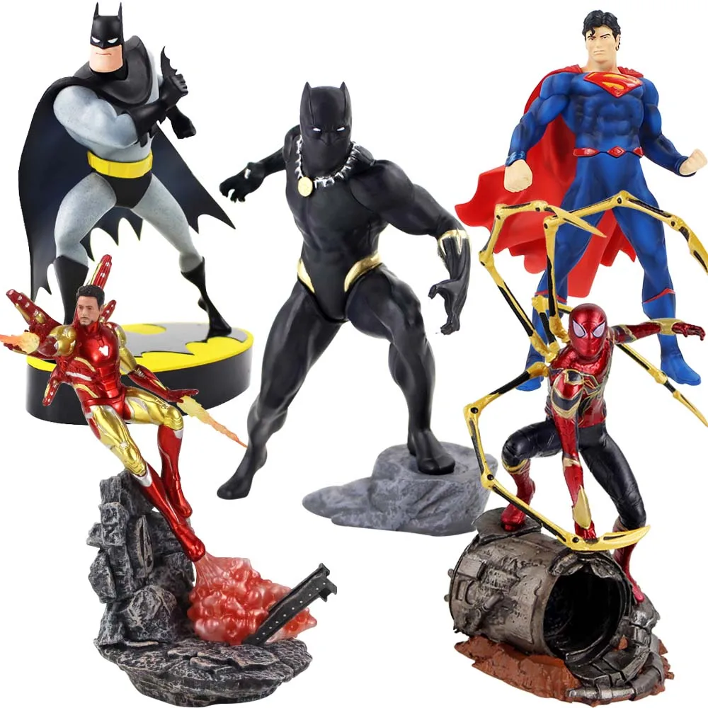 black superman toy