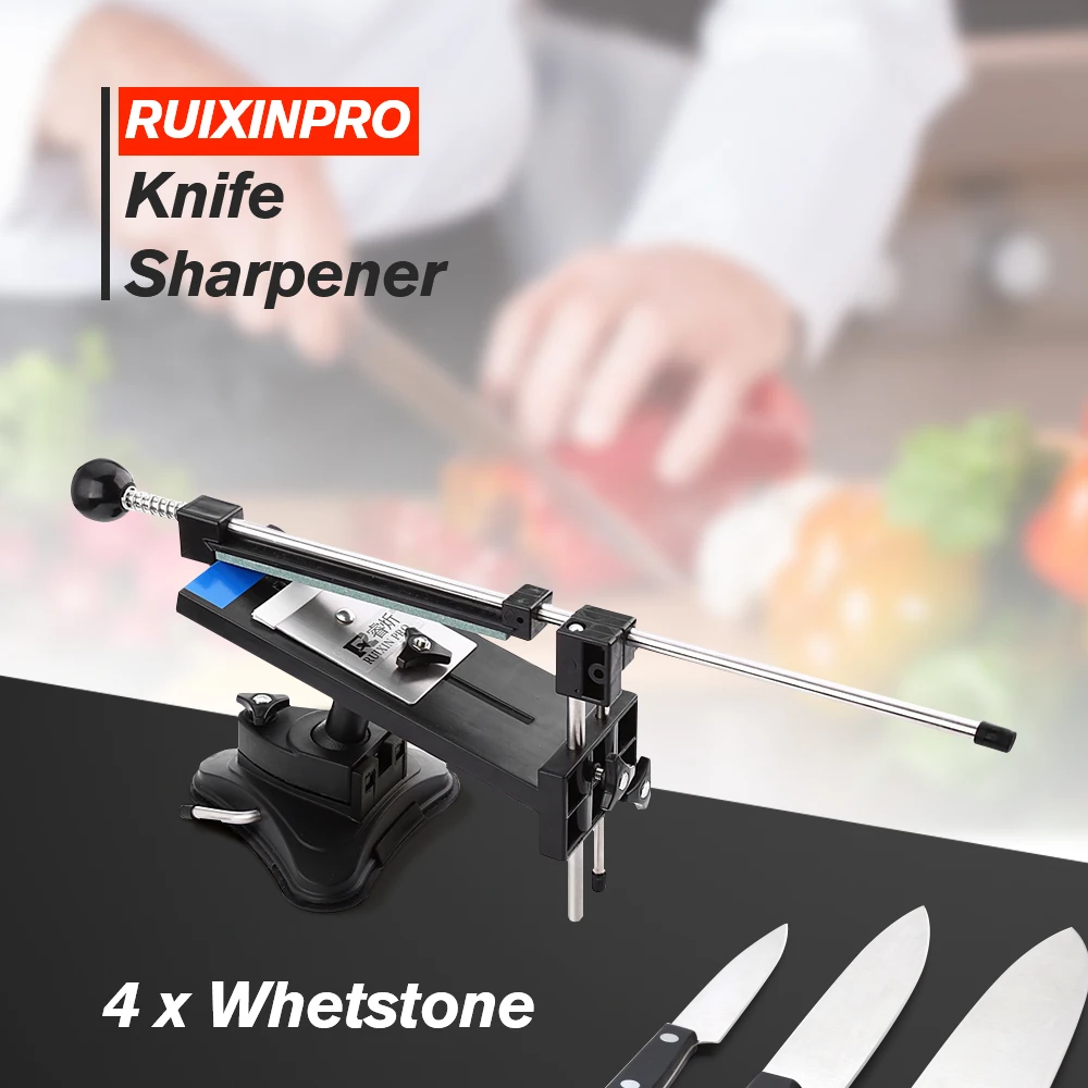 Ruixin Pro II точилка для ножей все железные стальные профессиональный нож шеф-повара точилка для кухни система заточки Fix-angle 4 точильный камень