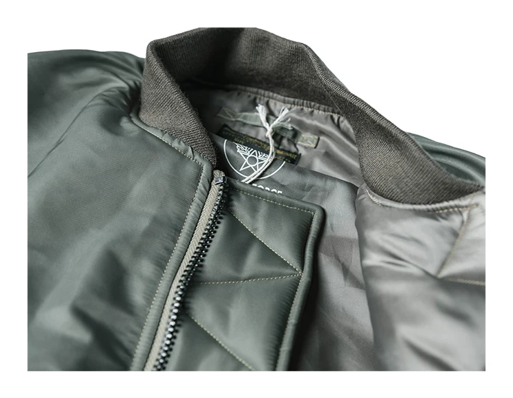 sports jacket Bronson Repro USAF 1955 MA-1 Flight Jacket 50s Winter Men Military Bomber Coat jackets