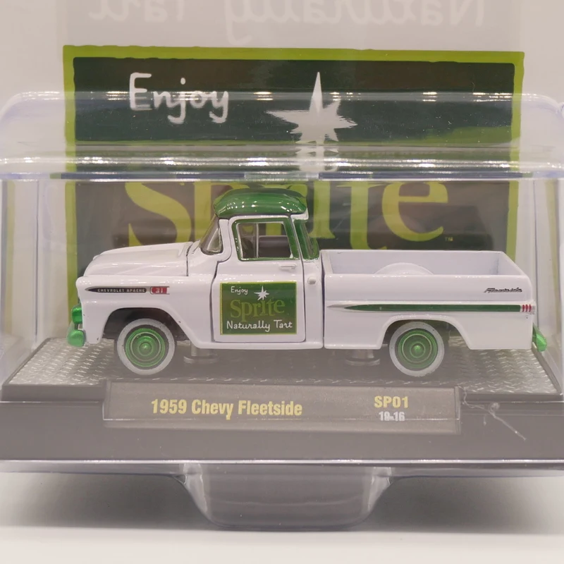 Модель автомобиля M2 1:64 Chevy Fleetside 1959 из сплава металлическая для детей | Игрушки и