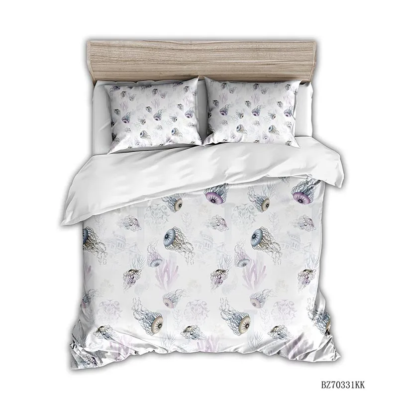 Комплект постельного белья из полиэстера 1/2 наволочек с 3D рисунком|Комплекты