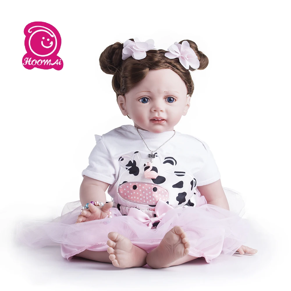 

60cm Big Size Reborn Baby Doll Sister Flower Series Toys Princess Like Alive Bebe Girl Doll Reborn Collection Birthday Gift