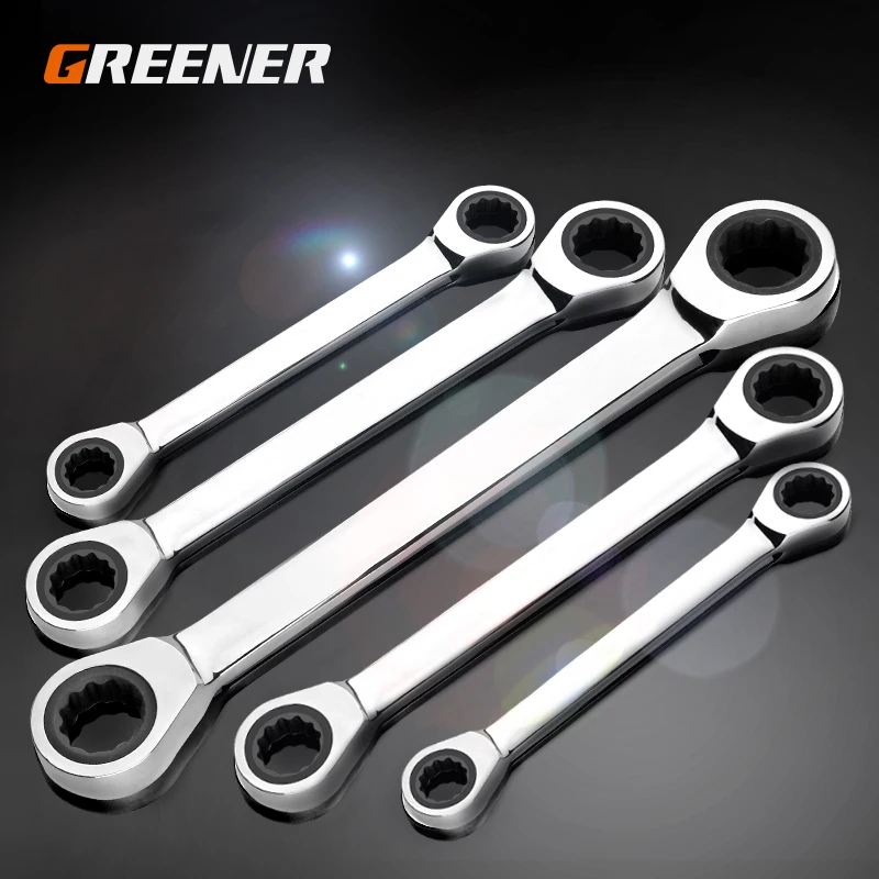 GREENER-Combination-Ratchet-Wrench-With-Flexible-Head-Dual-Purpose ...