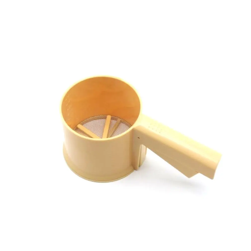 Инструмент для выпечки мука чашка-просеиватель форма механическое сито порошок сито глазурь для выпечки шейкер для сахара с ручкой