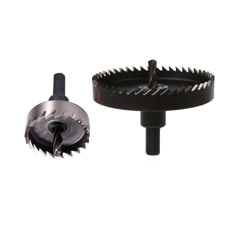 2pcs Hole Saw Tooth HSS Steel Drill Bit Cutter Tool for Metal Wood Alloy - 40mm &amp 80mm Promotion | Инструменты