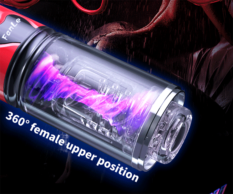 Male Masturbator Automatic Telescopic Rotation Real Vagina Voice Masturbation Cup For Men Pocket Pussy Strong Thrusting Sex Toys
