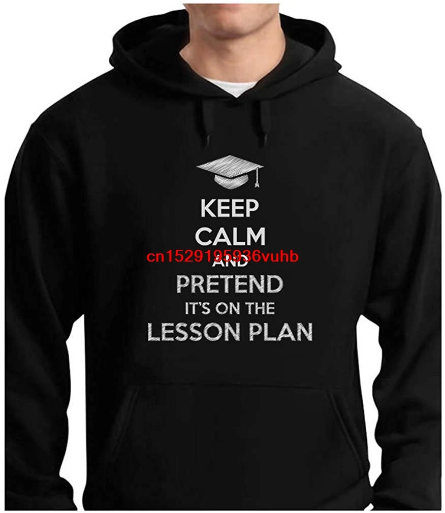 Мужские толстовки с капюшоном забавным принтом толстовка капюшоном-Keep Calm and potend