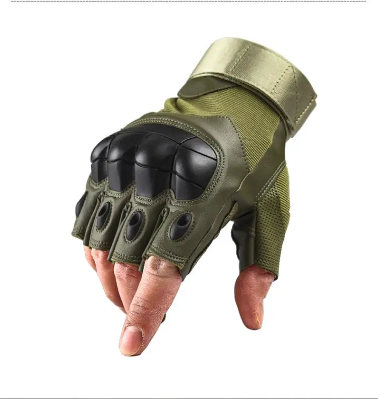 PAVEHAWK Tactical Gloves Men Military Hard Knuckle Army Paintball Airsoft Shoot Combat Anti-Skid Motorcycle Gloves Fingerless