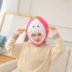 TYY Sombrero con diseño de fruta de dragón, accesorios de moda, PP, algodón, fiesta temática, sombrero para utilería fotográfica, 2022