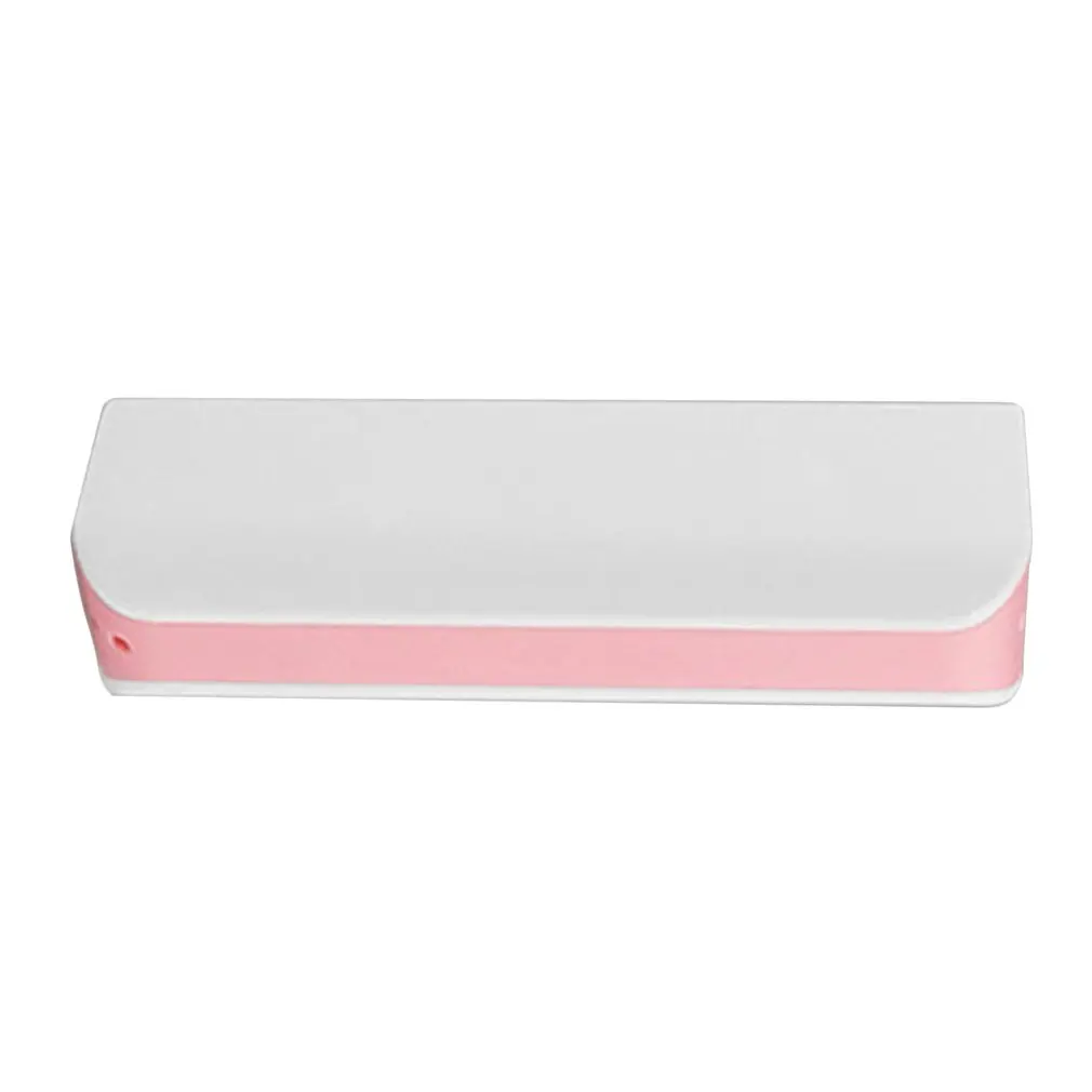 

pink Power Bank Shell Free Welding USB Ports Power Bank PCB Charger Case DIY Kits Powered By 2600mAh 18650 Battery