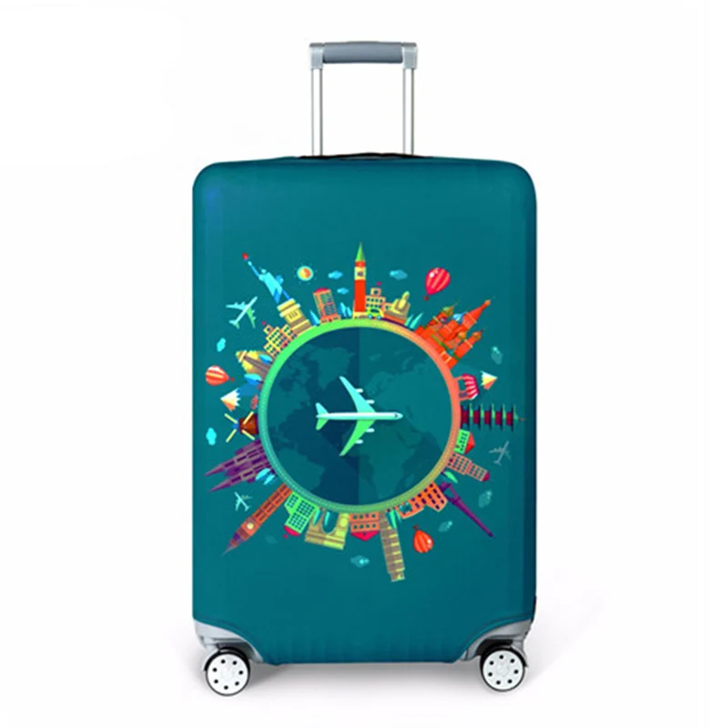 A5 Luggage cover Эластичный чехол для костюма, чехол для багажа, чехол для багажа на колесиках, пылезащитный чехол 18-32 дюймов, чехол для костюма, пылезащитный чехол, аксессуары для путешествий - Цвет: A5 Luggage cover