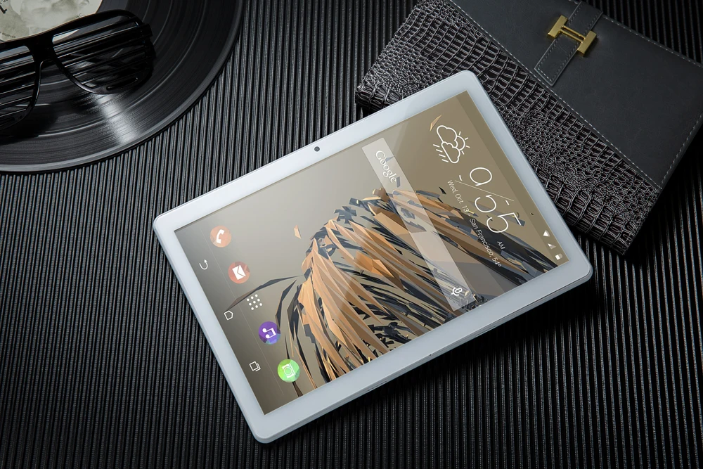 most famous tablet Dual Glass 4G LTE Phone Call Dual SIM Cards Deca Core 10 inch Tablet PC 1920*1200 IPS 6+64GB WIFI GPS 2.5D Tempered Glass+Gifts modern tablet