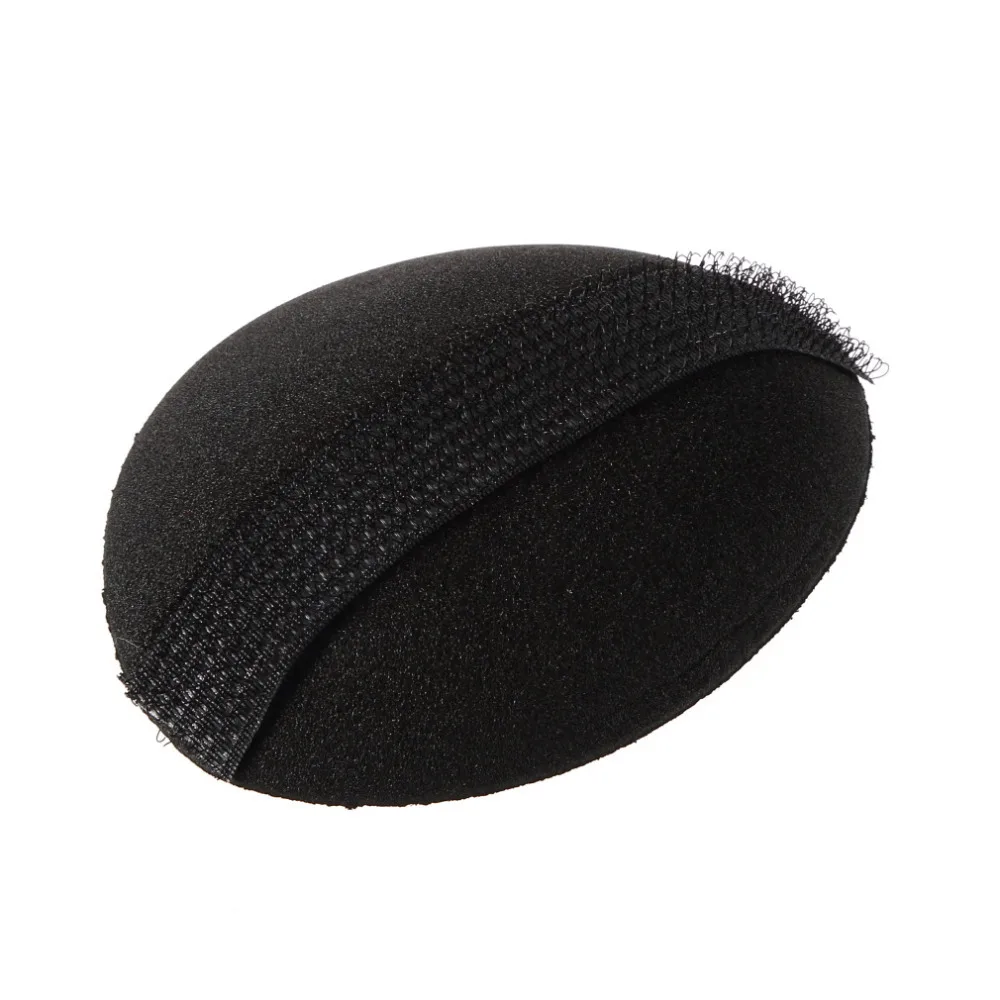 2pcs Woman Beauty Volume Hair Base Bump Styling Insert Pad Tool Sponge Hair Maker Pad Styling Hair Base Bump Black