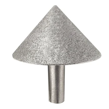 

Glass Tile Chamfer 90-degree Conical Umbrella Grinding Head Hand Tool DiamondGrinding Head JDH99