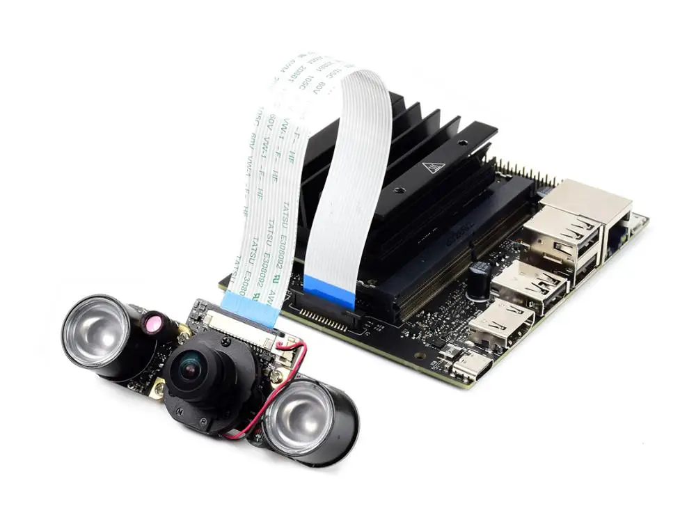 Waveshare IMX219-160 8MP IR-CUT Camera, 162&deg; FOV, IR-CUT Infrared, Applicable For Jetson Nano / Compute Module