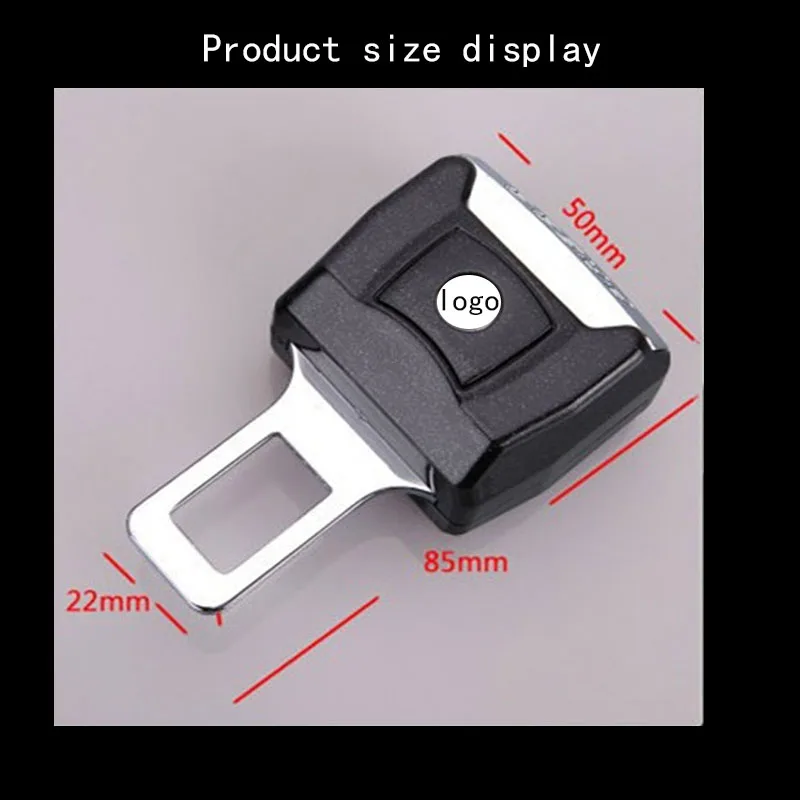 1PCS Changan Logo 1PCSCar пряжка ремня безопасности для Harvard Changan Mazda hyundai Roewe Skoda Cadillac устройство безопасности Пряжка расширитель аксессуары - Название цвета: 1PCS Changan Logo