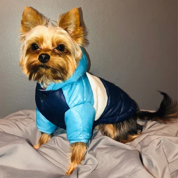 

Autumn Winter Pet Clothes For Small Dogs Waterproof Hooded Coat Jacket Warm Puppy Pet Clothing Chihuahua French Bulldog Clothing