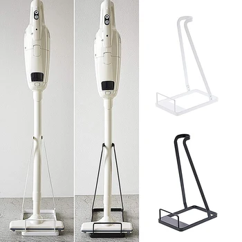 

Creative Bathroom Nail-free Seamless Rack Metal Vacuum Cleaner Bracket Holder Floor Stand Storage Cleaner Parts Brush Tool