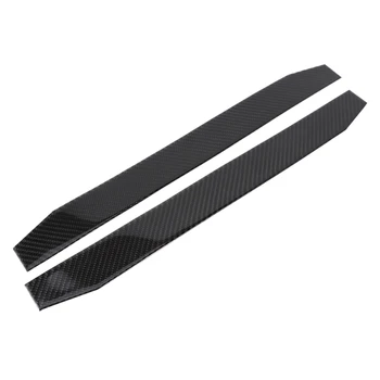 

New Carbon Fiber Door Sill Scuff Pedal Protect Cover Trim Fit for Chevrolet Camaro 2017-19
