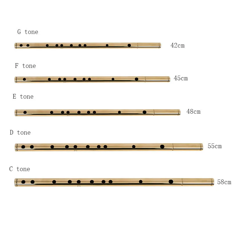 304 нержавеющая сталь флейта поперечная флейта металлические музыкальные инструменты Флейта dizi комплект