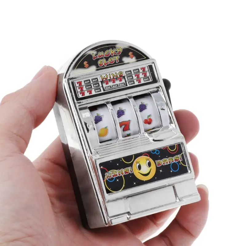 

1pc Lucky Jackpot Mini Fruit Slot Machine Fun Birthday Gift Kids Educational Toy