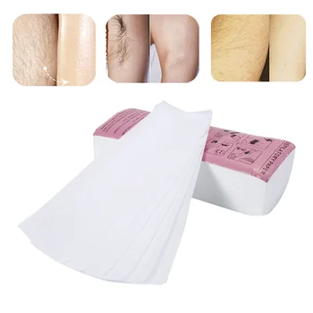 

2019 100pcs Wax Strip Paper Roll Hot Wax Hair Removal Waxing Hair Removal Depilatory Nonwoven Epilator Hair Removal Cream Tool