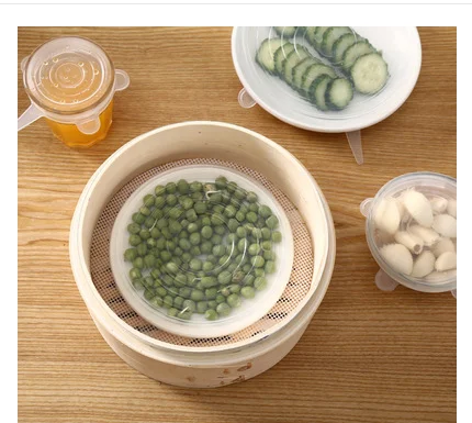 Супер эластичная мягкая силиконовая крышка для кухни, креативная экологическая силиконовая крышка
