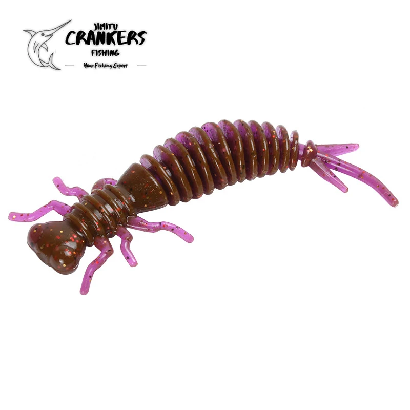 Crankers личинка мягкие приманки 1 2g/3g/7g искусственные рыболовные червячной