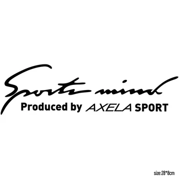 

Produced By Axela Sports Mind Reflective Car Stickers And Decals Decoration Auto Styling Accessories for Mazda 3 Mazda AXELA