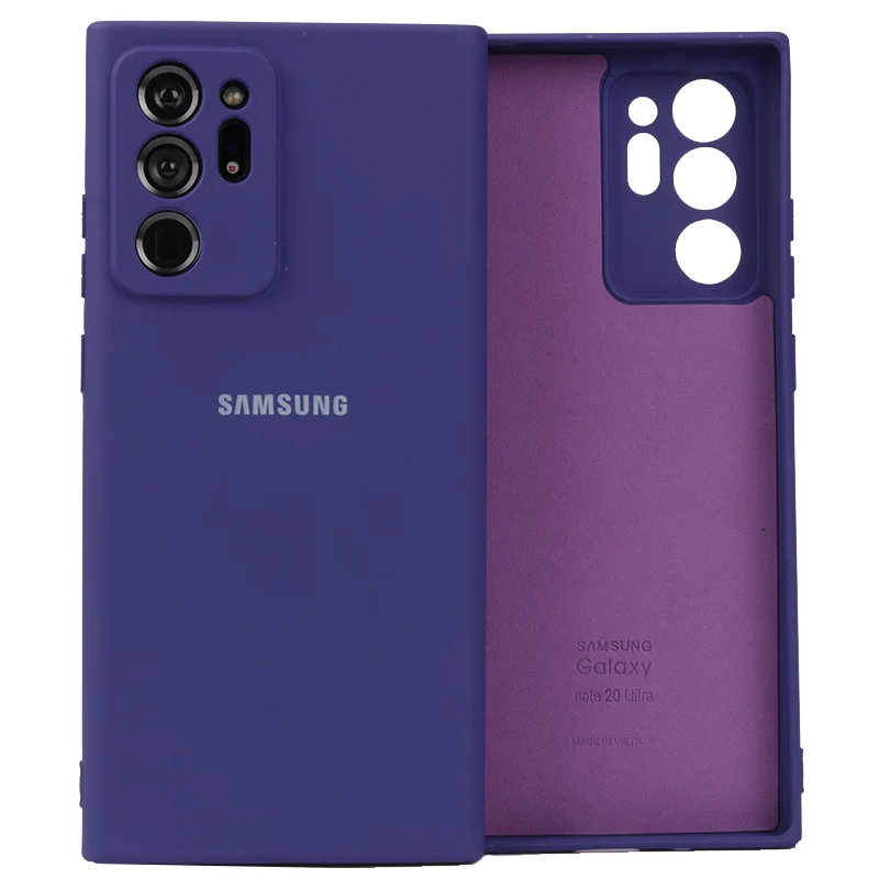 Samsung Galaxy Note 20 Ultra 5G Case Camera Protection Soft Silicone Cover Silky Touch Protective Shell Note20 Note20 Ultra mobile pouch Cases & Covers