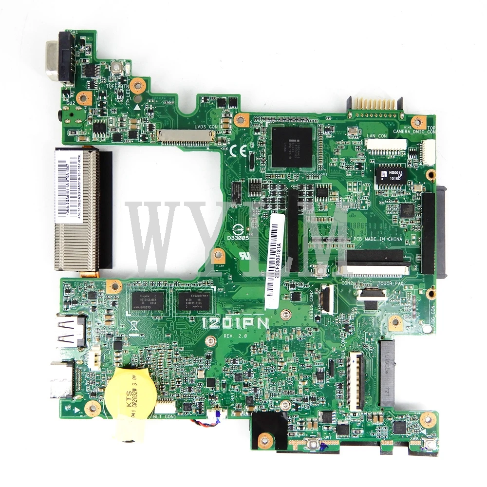 Материнская плата 1201PN для ASUS EPC 1201PN REV: 2,0 Материнская плата ноутбука 1201PN материнская плата для ноутбука 1201PN материнская плата протестирована неповрежденной