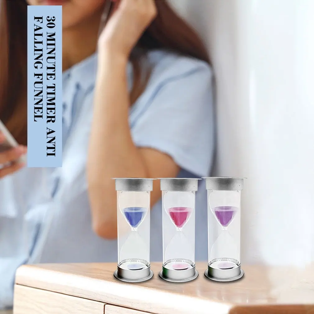 10/15/30 Minutes Hourglass Timer Cooking Sand Clock Timer Decor Children'S Gifts Colorful Hourglass Sandglass Sand Clock