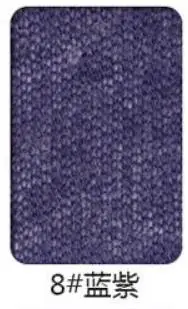 KA0105 вискозная вязаная шерстяная ткань, тонкая трикотажная ткань для шитья кардигана и шарфа на весну и осень, 50x150 см/штука - Цвет: 8 blue purpel