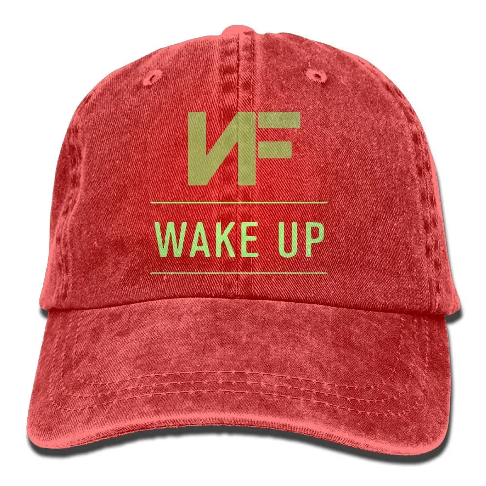 NF Wake up унисекс бейсбольная кепка хлопок деним регулируемый, для спорта на открытом воздухе Кепка для мужчин и женщин