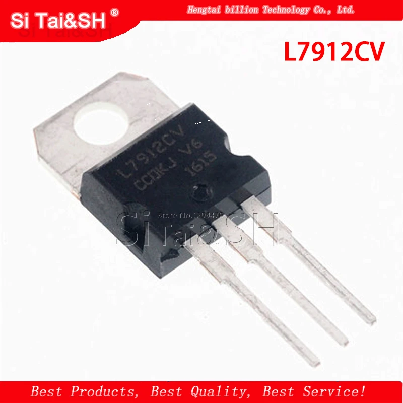 10PCS L7912CV TO220 L7912 TO-220 7912 LM7912 MC7912 new and original IC | Электронные компоненты и принадлежности