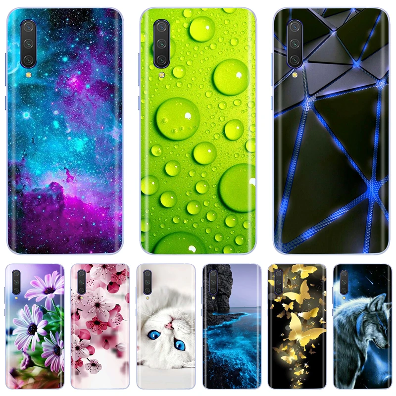 Silicone Case on For Xiaomi Mi 9 Lite Soft Tpu Mi9 Mi 9se Phone Back Cover Coque Case for Xiaomi Mi 9 / Mi 9 Se Phone Case Funda