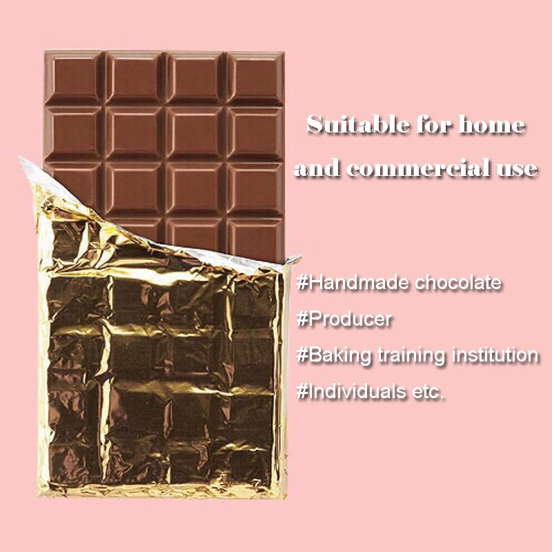 Chocolate Bar Molds Polycarbonate Tray for Plastic 3D Chocolate Candy Nuggets Mould Form Bakery Baking Mold Pastry Tools