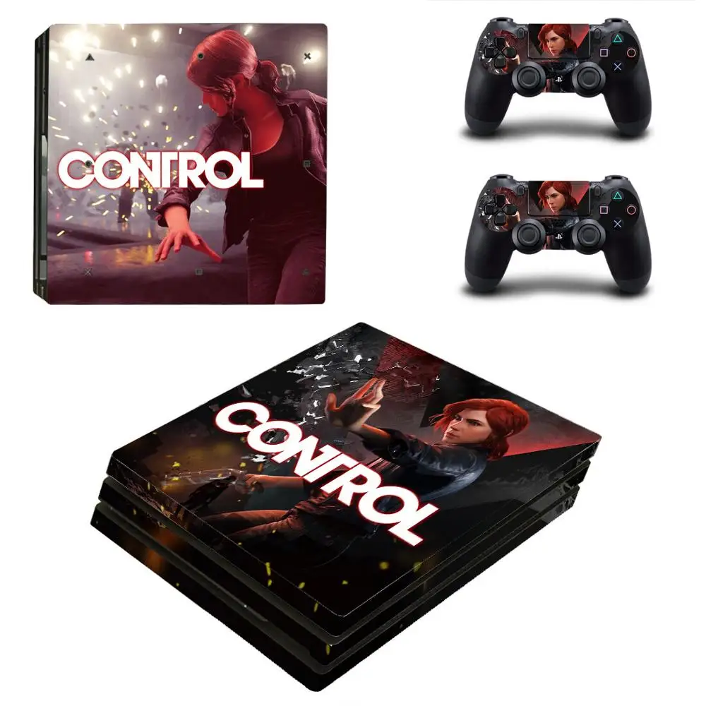 Игровой контроль PS4 Pro наклейка s PS 4 Play station 4 Pro виниловые наклейки для playstation 4 Pro консоль и контроллер - Цвет: YSP4P-3730