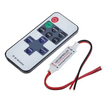 

DC5V 12V 24V RGB Led Wifi Controller 11 Keys LED RF Wireless Remote Dimmer Controllers LED Controller for RGB RGBW LED Strip