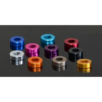 

20Pcs M3 Color Aluminum Alloy Flat Washer Washers Gap Adjustment Thick Decorative Gasket