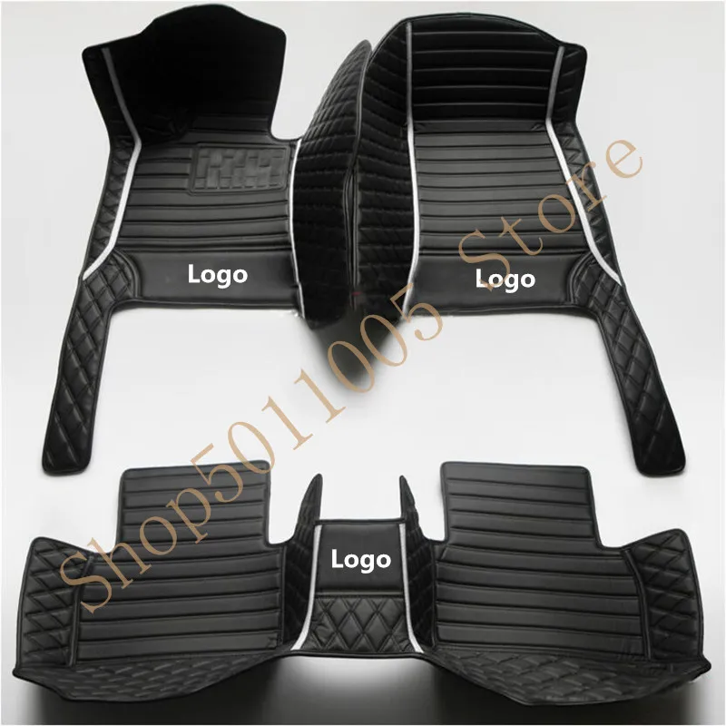 Custom car floor mats for Land Rover All Models Rover Range Evoque Sport Freelander Discovery 3 4 car styling tapetes para carro