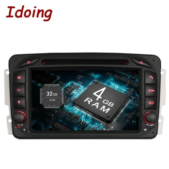 

Idoing Android9.0/4G RAM/32G ROM/8Core/2Din For Mercedes/Benz/W209/203 Car DVD Player Multimedia Bluetooth WiFi 3G TV Fast Boot