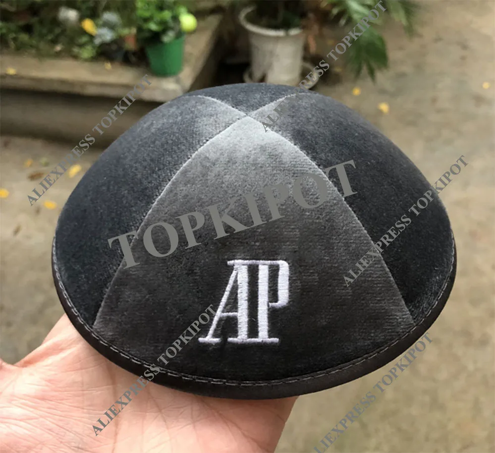 Белая вышивка, серый бархат KIPPAS, KIPA, KIPPOT, KIPPOT, KIPPAH, индивидуальный заказ, Свадебный KIPPOT, бар MITSVA