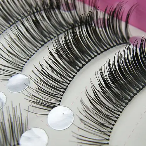 

10 Pairs Natural Long Thick False Eyelashes Beauty Makeup Eye Lashes Extension