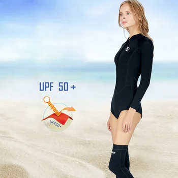 

Ladies Swimwear Long Sleeve Diving Suit Sports Replacement Supplies