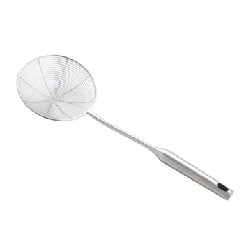 

Thickened Stainless Steel Household Anti-Scald Handle Hot Pot Colander Fishing Noodle Spoon Net Leakage 16cm